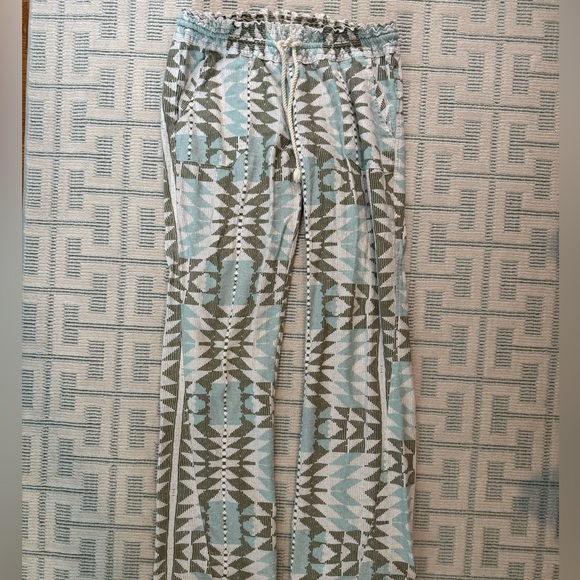 Roxy Women's Oceanside Printed Beach Pant - Medium - Picture 6 of 7